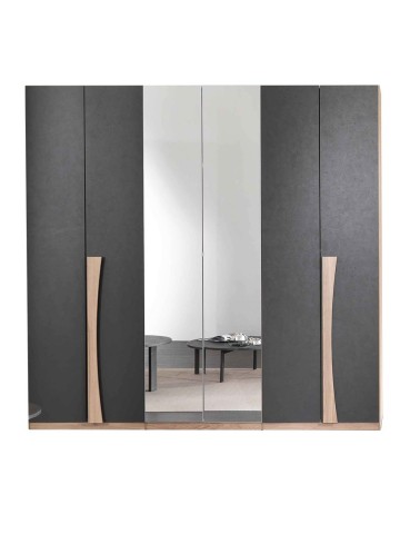 Armadio Giotto Bianco frassinato 4 ante