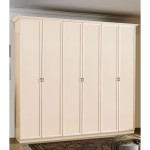 Armadio Ischia 6 Ante Battenti Beige