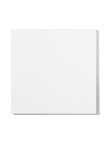 Piano Quadrato Nobilitato per Tavolo 38 mm Bianco