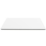 Piano Quadrato HPL per Tavolo Horeca Bianco