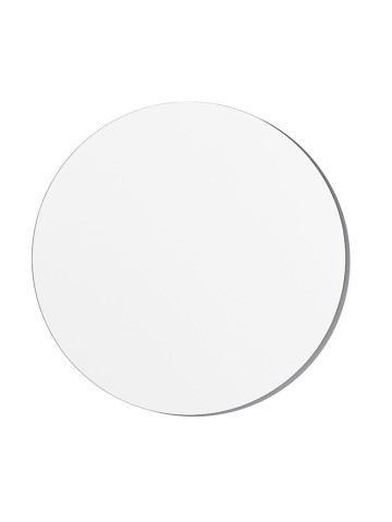 Piano Rotondo per tavolo in HPL Bianco