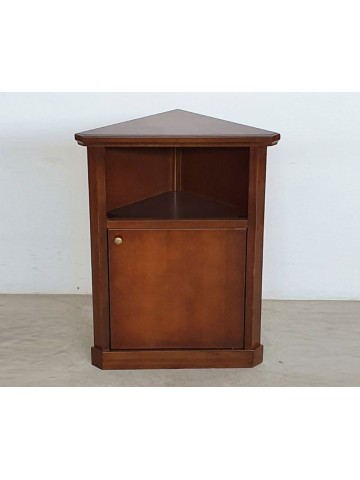 Mobile porta TV ad angolo legno arte povera