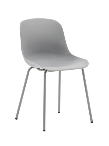 Sedia Moderna in Polipropilene Bianca