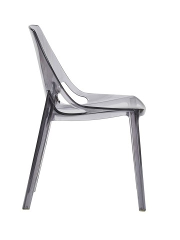 Sedia Penelope Trasparente Fumè