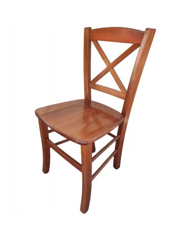 Sedia Croce seduta massello