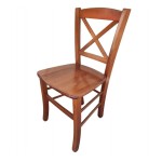 Sedia Croce seduta massello