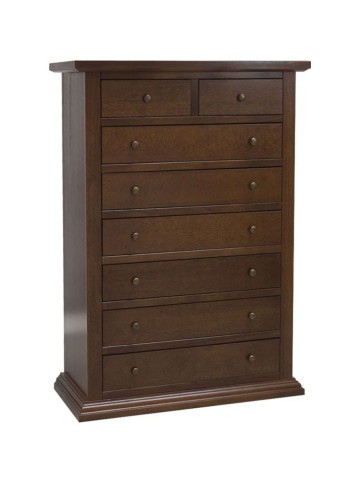 Cassettiera in legno 6+2 cassetti