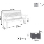 Panca 3 Posti in legno