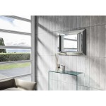 Specchio con Cornice Moderna Argento
