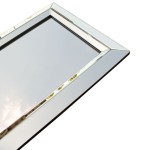 Specchio con Cornice Moderna Argento