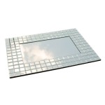 Specchio da parte con Cornice in Vetro Hokkaido