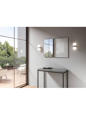 Specchio con Cornice Moderna Argento