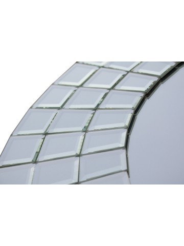 Specchio con Cornice Moderna Argento