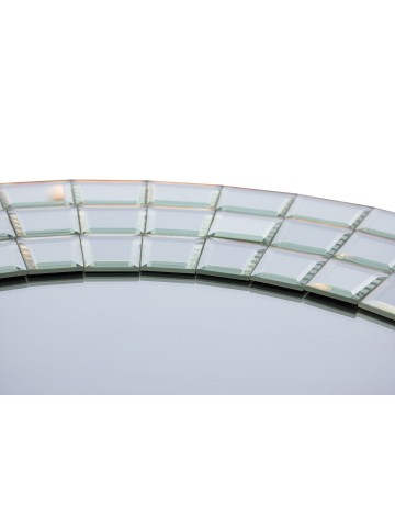 Specchio con Cornice Moderna Argento