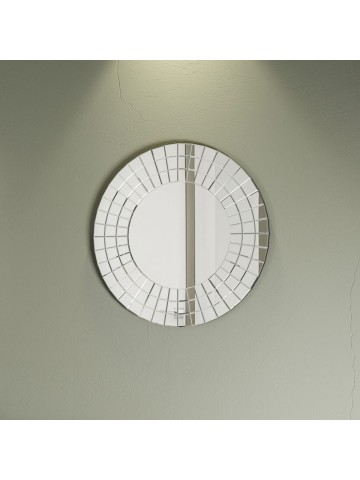 Specchio con Cornice Moderna Argento