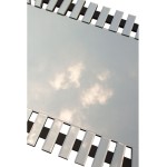 Specchio da parte con Cornice in Vetro Yenge