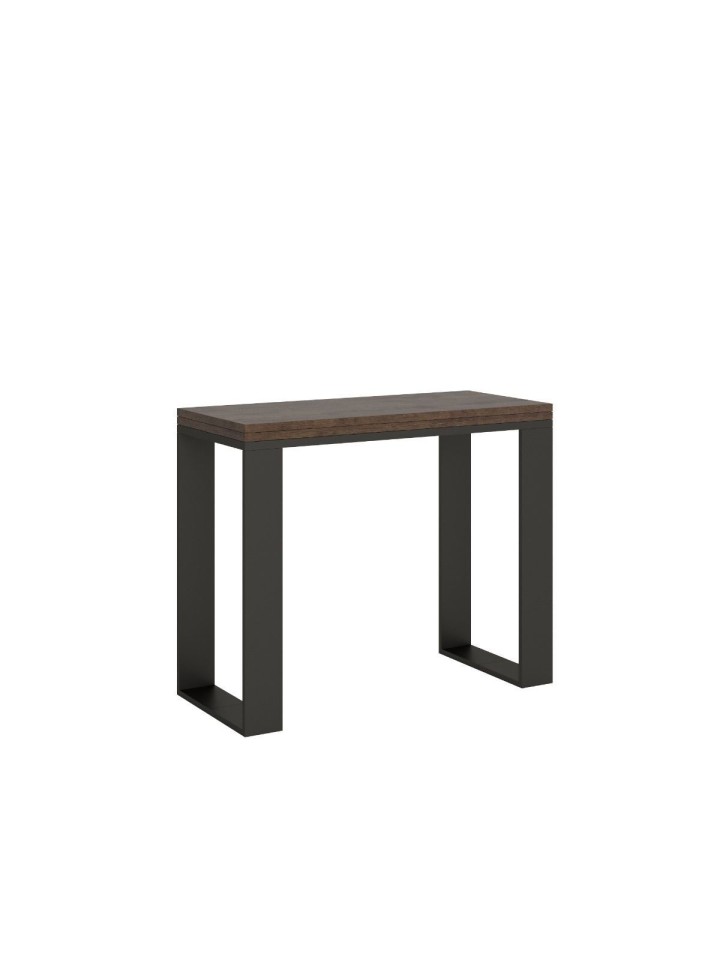 Consolle tecno libra in legno allungabile