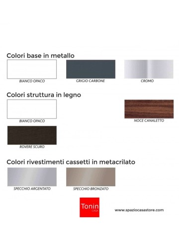 Madia Credenza Honey Design Moderno Tonin Casa