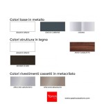 Porta TV Honey Design Moderno Tonin Casa