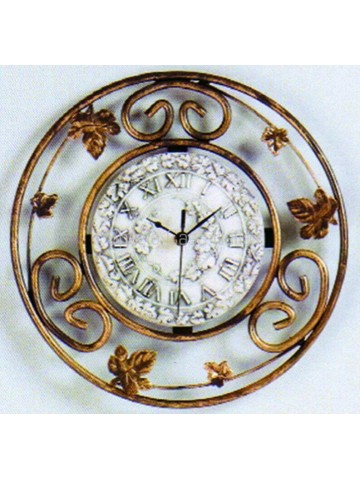 Orologio tondo Edera Ø 36