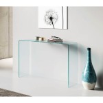 Consolle in vetro Smalle Trasparente