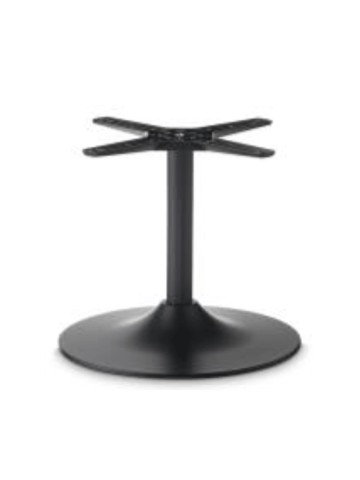 Base quadrata per tavolo in metallo Antracite