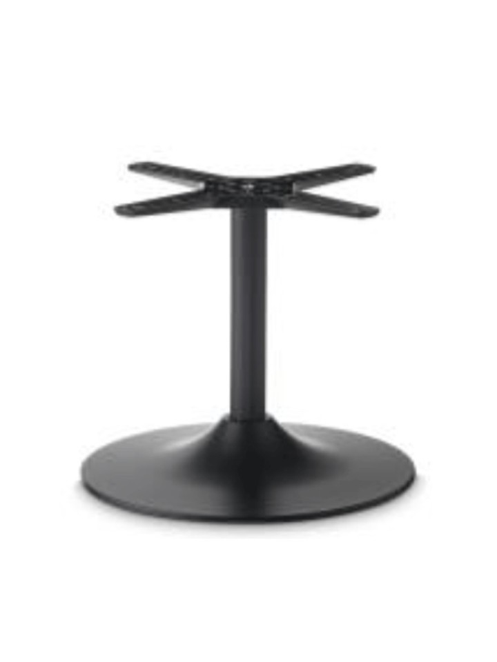 Base rotonda per tavolo in Alluminio h.40