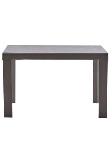 Tavolo allungabile con piano in vetro