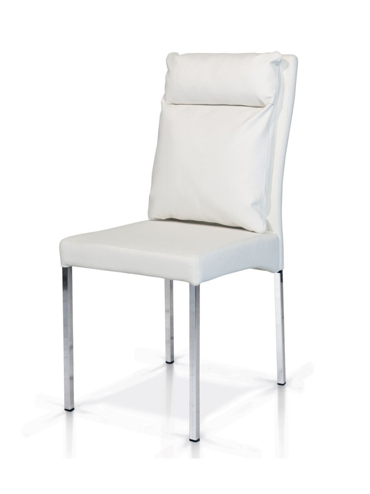 SEDIE ECOPELLE STRUTTURA METALLO