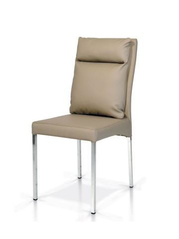 SEDIE ECOPELLE STRUTTURA METALLO