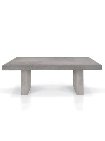 Tavolo Rettangolare in Laminato Allungabile fino a 4 metri Beton