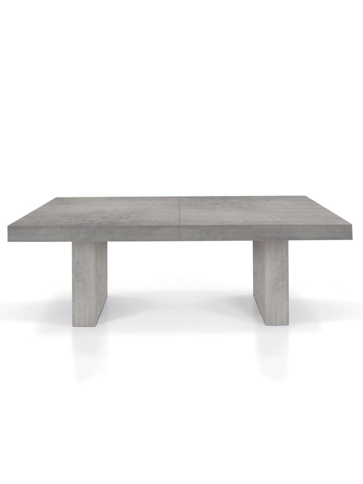 Tavolo Rettangolare in Laminato Allungabile fino a 4 metri Beton