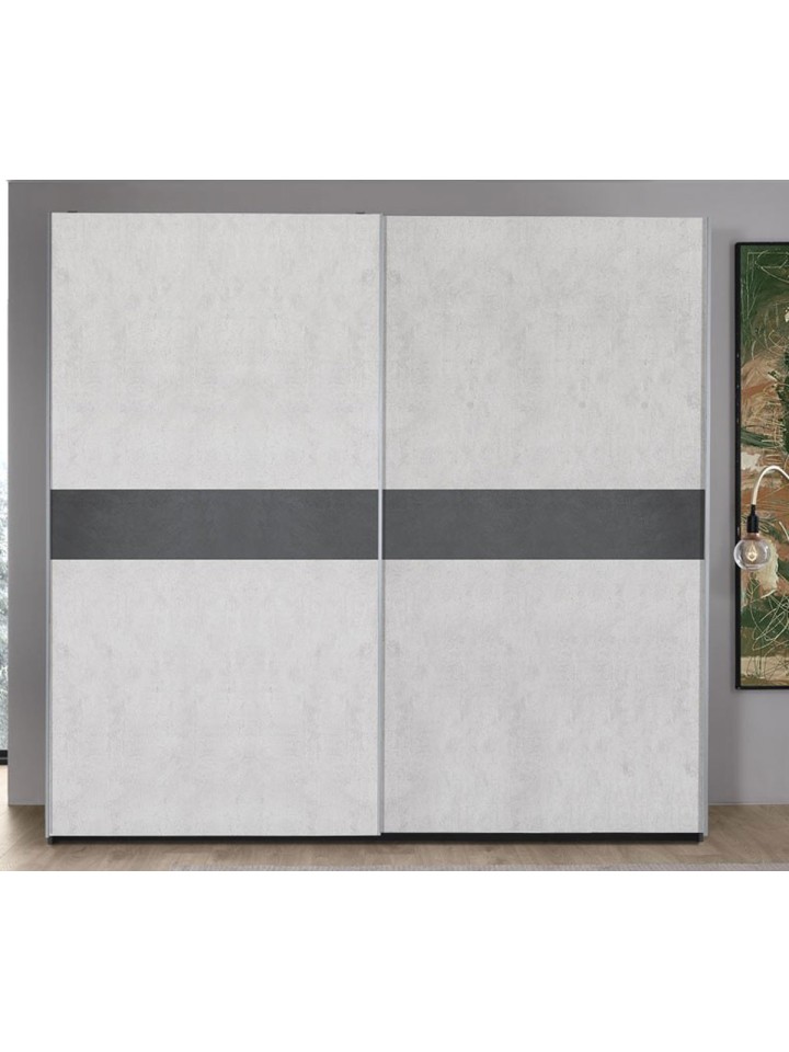 Armadio Amelia 2 ante Grigio