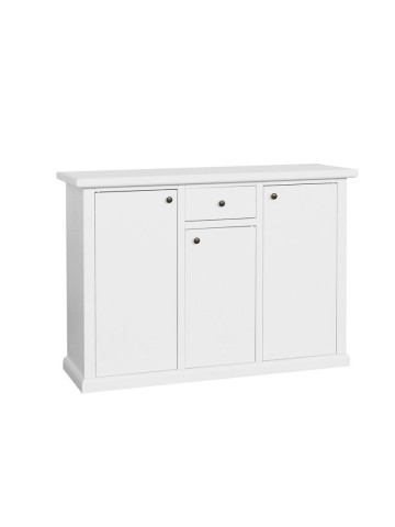 Credenza in legno con zoccolo