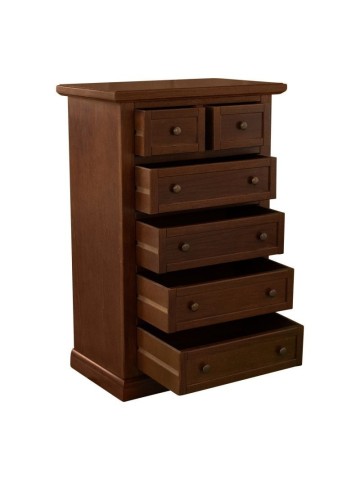 Cassettiera in legno 6+2 cassetti