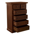 Cassettiera in legno 4+2 cassetti