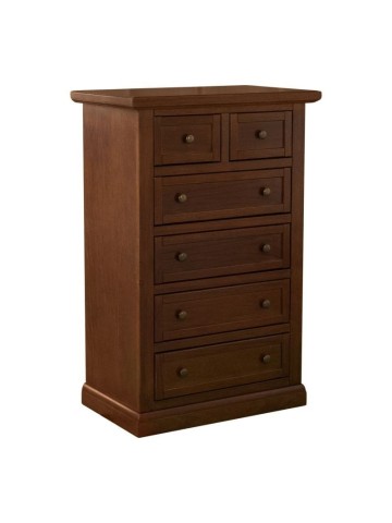 Cassettiera in legno 4+2 cassetti