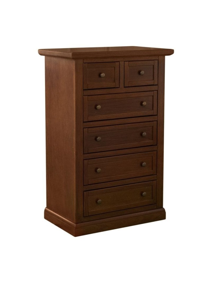 Cassettiera in legno 6+2 cassetti