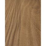 Tavolo da Ristorante Base Quadrata Antracite Piano Rovere naturale