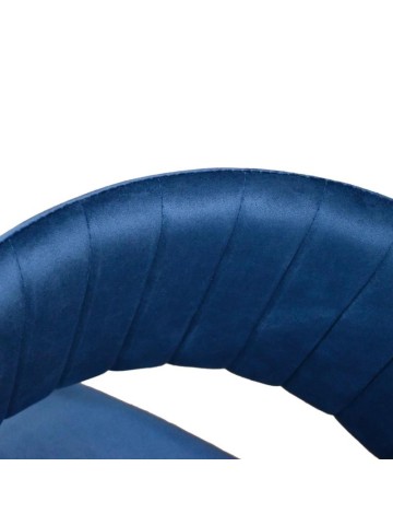 Sedia Imbottita in Velluto Bordeaux Struttura in Metallo Oro