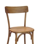 Sedia vintage in legno effetto consumato