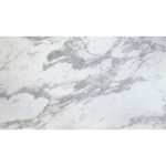 Tavolo Allungabile Base Metallo Piano Effetto Marmo