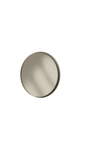 Specchio Fumè con Cornice in Metallo