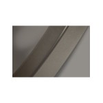 Specchio Fumè con Cordnice in Metallo