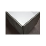 Base Porta TV 2 Ante e 2 Vani con Piano Effetto Marmo