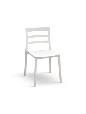 Sedia in polipropilene Bianco