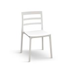 Sedia in polipropilene Bianco