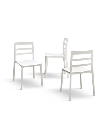 Sedia in polipropilene Bianco