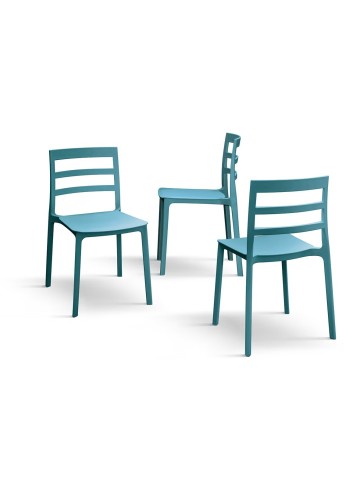 Sedia in Polipropilene - Blu