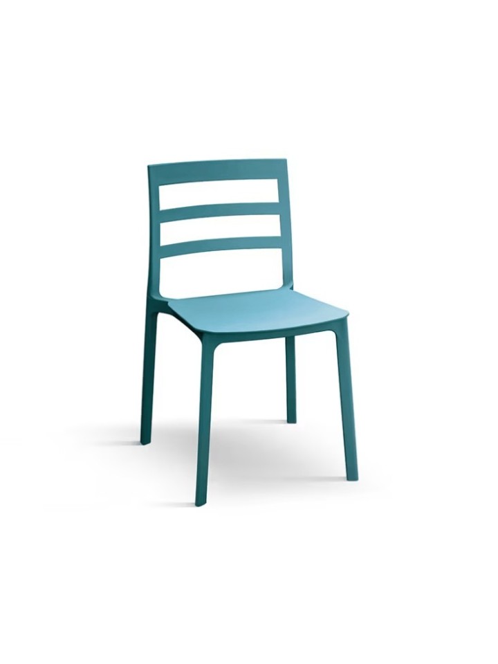 Sedia in polipropilene Blu